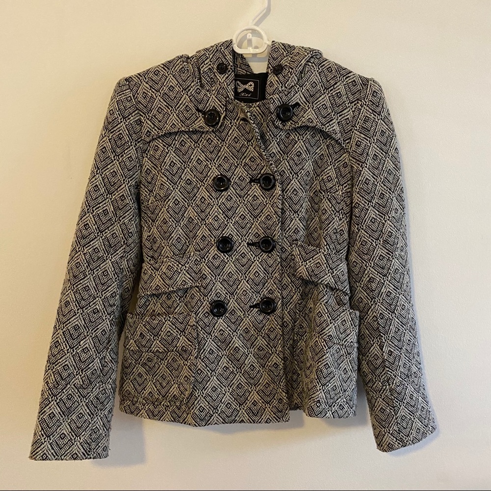 Forever 21 Patterned Peacoat